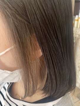 ネオリーブアオバ 高田馬場店(Neolive aoba) インナーカラー　ナチュラルベージュがやりすぎない感じで◎