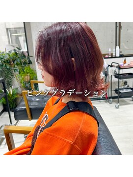 セシルヘアー(CECIL hair) 下北沢/ピンクグラデーション