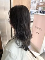 アヴァンス 天王寺店(AVANCE.) ブルーブラック×透明感