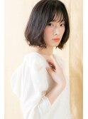 オリーブグレージュ大人可愛い外ハネボブY志木20代30代40代