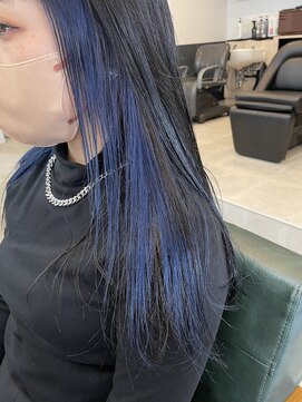 ザ キャンバス ミヤザキツネヒサ(THE CANVAS 宮崎恒久) インナーカラー/ブルーバイオレット