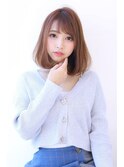 レイヤーボブで収まりやすくおしゃれに!