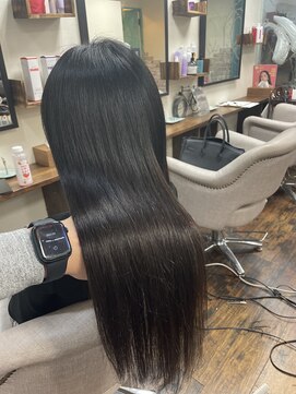 ルフレ 新宿本店2nd(Reflet) プルエクステ/ダイヤモンド/黒髪/韓国風