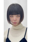 ウェイトデザイン 厚めフルバングボブ