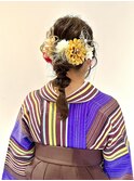 卒業式　ヘアセット＆袴着付　［所沢］