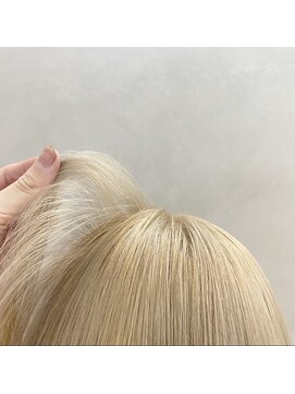 レア 渋谷(Le'a) ダブルカラー ミルクティーベージュ