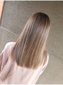 毛髪改善×シルバーベージュカラー