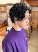 無造作メンズパーマ