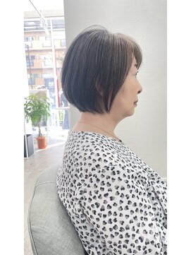 メモリーズ 水天宮前店(Memories) 大人可愛い30代40代50ショートボブショート丸みショート