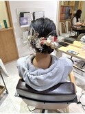 水引き◎成人式ヘアセット