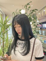 ピークアブー アヴェダ アトレ恵比寿(PEEK-A-BOO AVEDA) 大人可愛い レイヤーロング 顔まわりレイヤー 毛先ワンカール