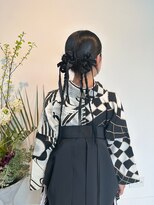 サロンドゥユウ(salon de yu)&nbsp;salon de yu/ 松原加奈#kana_arrange 卒業式ribbonツインテール