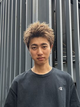 ジイップ パルミー(ZIP palmy) スパイキーショート×ハイトーン