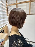 切りっぱなし ミニボブ