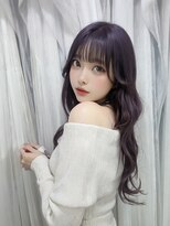 オリジンズヘアーセカンド 守谷店(Origins hair 2nd)&nbsp;ディープパープルカラー×メテオ酸熱TR×インボーンTR