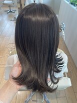 アフロート ディル(AFLOAT D'L) みきな/グレージュカラー/透明感カラー/ブリーチなし/アッシュ