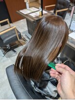 アヴァンス 和泉中央店(AVANCE) 秋ブラウン×艶髪カラー