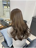 赤味消しカラー×オリーブブラウン