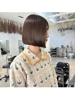 ミント(mint)&nbsp;【切りっぱなしボブとやわらかオリーブ】