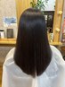 《粕屋町ではここだけ》Drカラー+毛髪強化・補修トリートメントのみ