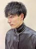 【メンズ限定】メンズカット&波巻きスパイラルパーマ＆眉カット