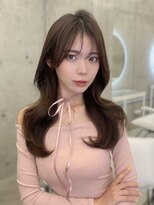 アリュウル 表参道 青山(Allure)&nbsp;トレンドくびれヘア×アッシュブラウンカラー◯伊藤