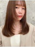 レイヤーカット/イメチェン/美髪/ワイドバング