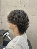 シエルリンクス リアン(Ciel links Lien)&nbsp;マッシュウルフ波巻パーマ♪