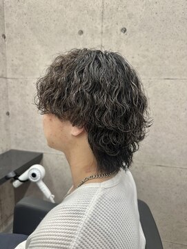 シエルリンクス リアン(Ciel links Lien) マッシュウルフ波巻パーマ♪