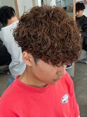 心斎橋プードルパーマスパイラルパーマフェードツイスパメンズ●