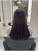 髪質改善/透明感カラー/ブリーチなしダブルカラー