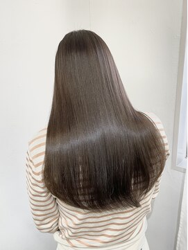 ロットアニバース(lott annibirth) 【髪質改善】ブリーチなしベージュ/縮毛矯正/艶髪/ストレート