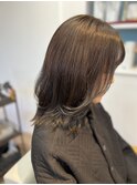 外ハネくびれヘア/アッシュグレージュ/20代30代40代/日進/東郷