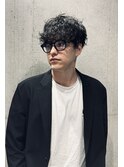 無造作　波巻　ニュアンスマッシュ　センターパート　ツイスパ
