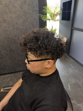 ワンフ(onef) カット×プードルパーマ