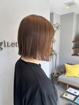 ジレ(giLet)&nbsp;切りっぱなしボブ