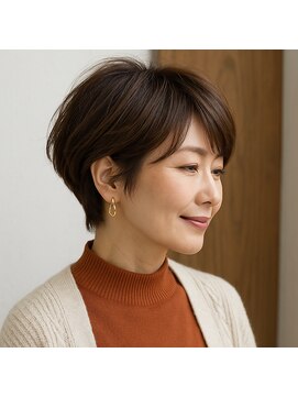 スープレックス ヘアーデザイン(SOUPREX HAIR DESIGN) 美フォルムミセスショートボブ 20代 30代 40代 50代 60代ミセス