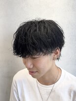 ルースト 西院店(ROOST)&nbsp;MEN’S HAIR/サーフカール/刈り上げセンターパート/髪質改善/