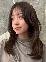 ヒュエ 表参道(Hue) ミディアムレイヤー/顔周りレイヤー/レイヤーカット/前髪/ボブ