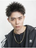 爽やかツーブロック【スパイキーエッジショート】