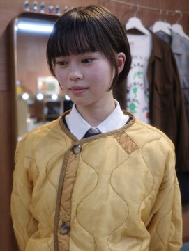 チャプター 問屋町(chapter) 丸みショートカットショートボブ似合わせカット