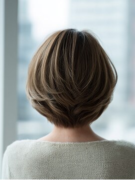 ビフィーノ リルネ(Bifino Rilune) 40代50代・白髪ぼかしハイライトで作る美しいショート