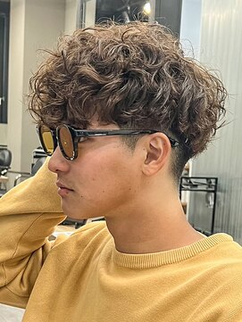 エルマーク 松山(L-MARK) 波巻きスパイラル/シャドウパーマ/フェザーパーマ/men's/メンズ