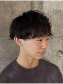 波巻きツイストスパイラル/シャドウパーマ