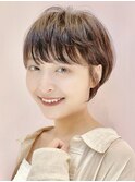 似合わせカット30代40代50代ショートボブくびれレイヤーカット