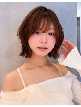 ロンド 表参道店(Lond) 20代30代40代50代似合わせ外ハネ韓国風レイヤーボブ《一番人気》