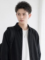 エムエイチバーバー 肥後橋(MH THE BARBER)&nbsp;束感スパイキーショート【肥後橋】