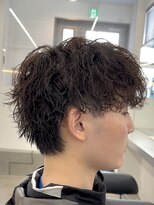 テンション(tension) メンズシャドウパーマスパイラルパーマスペインカール札幌大通