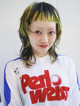 レコ 渋谷(LECO)の写真/デザインカラーのTOPサロンが叶えるワンランク上のハイトーン!個性を引き出すオーダーメイドブリーチ/渋谷