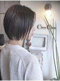 ☆chouchou☆透け感のある暗髪ショートボブ♪